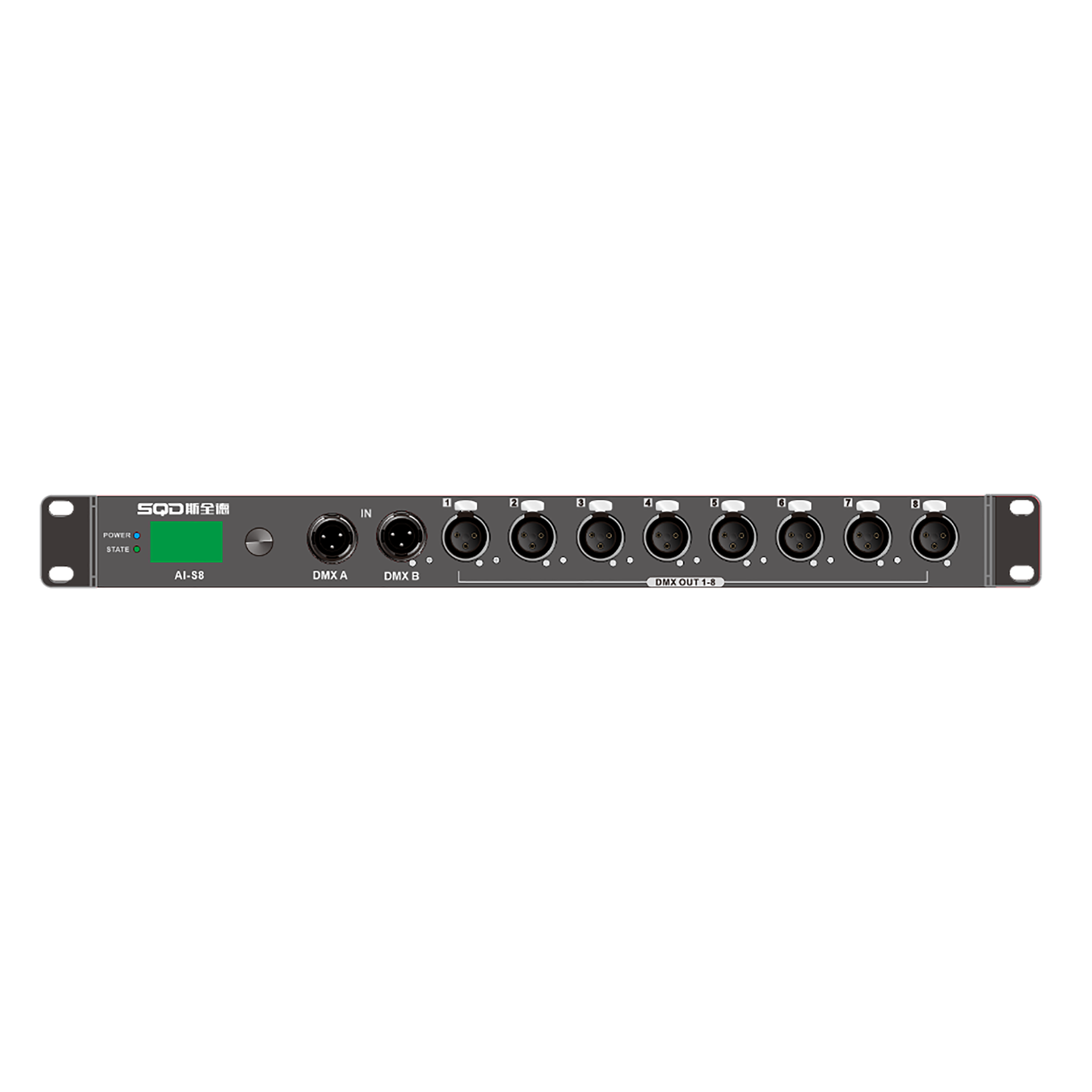 AI-S8 DMX网络分配器